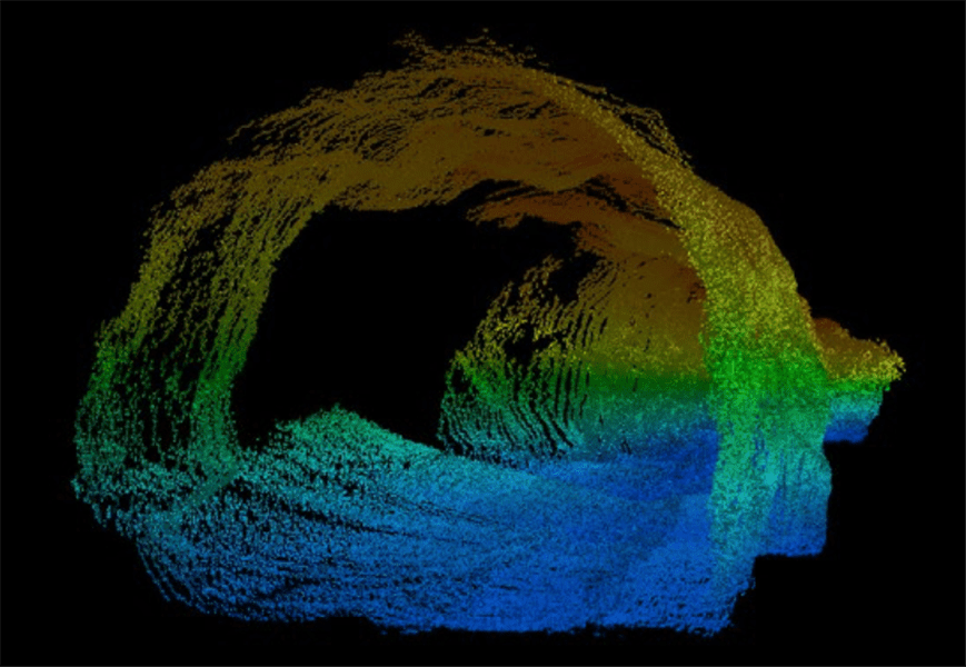 High Resolution Structural Inspection of Flooded Tunnel