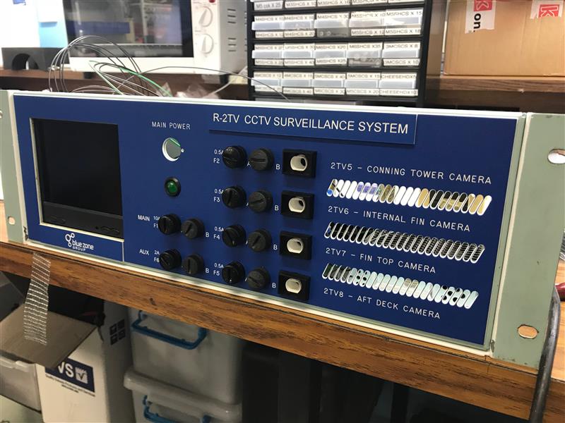 CS24 Camera System for Collins Class Submarine - BlueZone Group CS24 Camera System for Collins Class Submarine