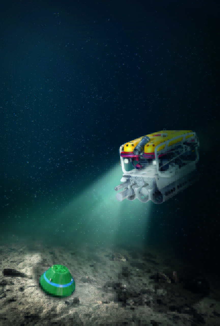 MuMNS_Integration_with_Seaeye_Falcon - BlueZone Group Saab Multi-Shot Mine Neutralisation System (MuMNS) Deployed from USV